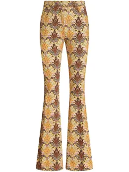 ETRO: Джинсы с принтом 