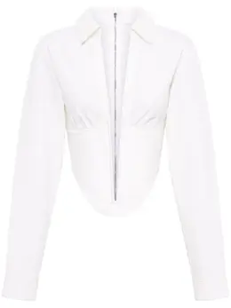 Dion Lee: Рубашка с v-образным вырезом 