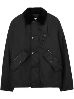 Burberry: Однобортная куртка 