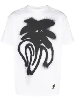 Palm Angels: Футболка с принтом 