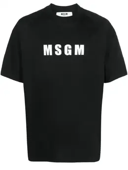 MSGM: Футболка с принтом 