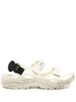 Lanvin: Белые сандалии  Curb