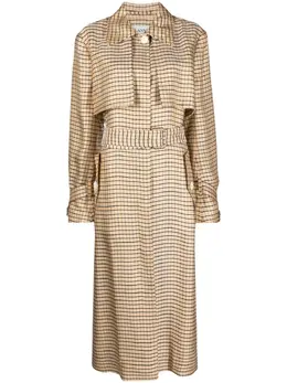 Lanvin: Бежевый плащ 