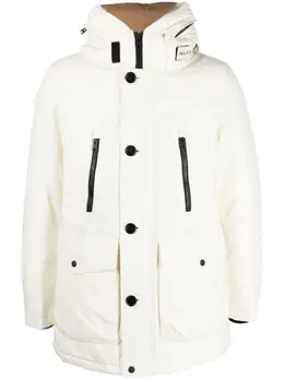 Woolrich: Пальто с принтом 
