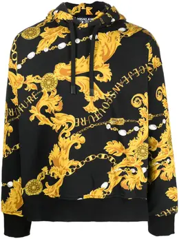 Versace Jeans Couture: Толстовка с принтом 