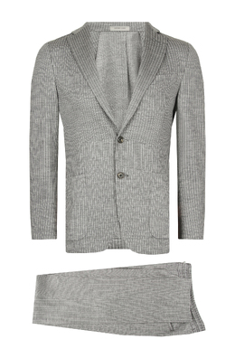 CORNELIANI: Серый костюм 