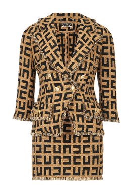 ELISABETTA FRANCHI: Коричневый костюм 