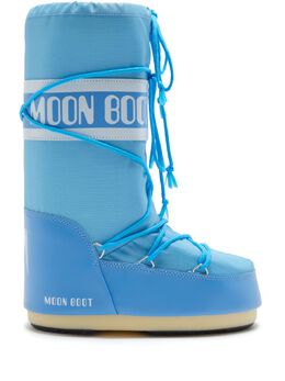 Moon Boot: Голубые ботинки 