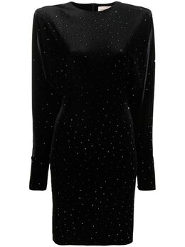Alexandre Vauthier: Бархатное платье 