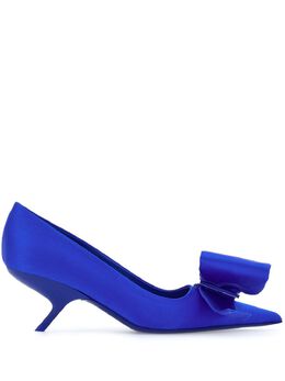 Ferragamo: Голубые туфли 