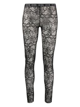 Dsquared2: Чёрные легинсы  Icon