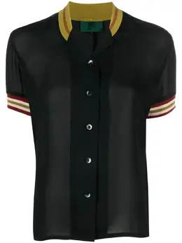 Jean Paul Gaultier Pre-Owned: Прозрачная рубашка 