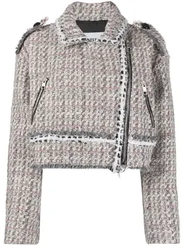 MSGM: Твидовая куртка 