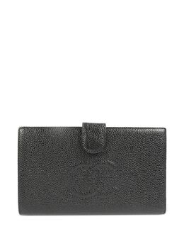 CHANEL Pre-Owned: Чёрный кошелёк 