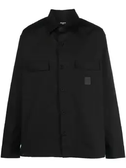 Balmain: Хлопковая рубашка 