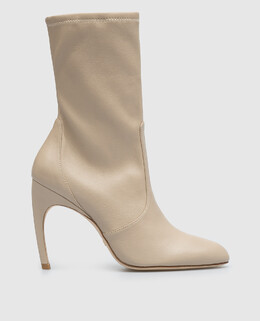Stuart Weitzman: Бежевые ботинки 
