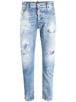 Dsquared2: Рваные джинсы 