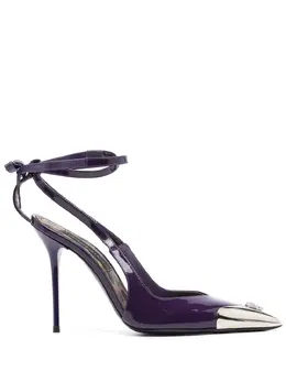 Philipp Plein: Фиолетовые туфли  Crystal