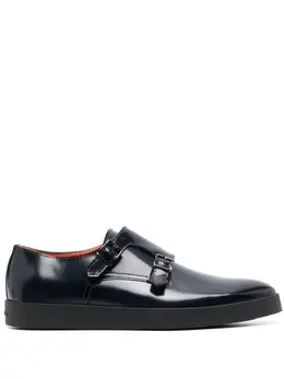 Santoni: Синие туфли 