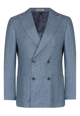 CORNELIANI: Голубые пиджаки 
