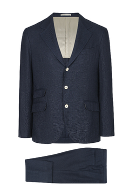 BRUNELLO CUCINELLI: Синий костюм 