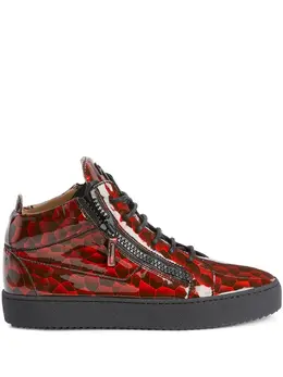 Giuseppe Zanotti: Тёмные кроссовки  Kriss