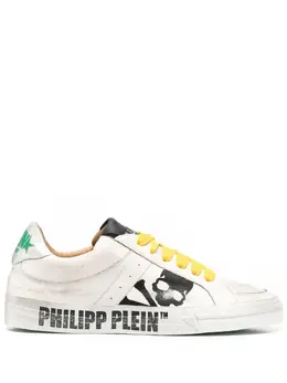 Philipp Plein: Белые кроссовки  TM