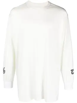 Y-3: Белая футболка 