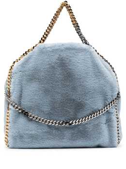 Stella McCartney: Светлая сумка-шоппер  Falabella