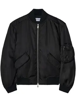 Off-White: Чёрная куртка 