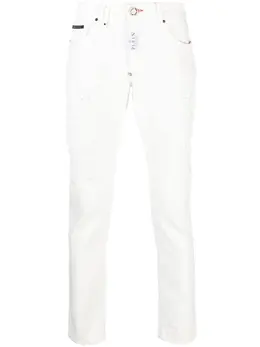 Philipp Plein: Рваные джинсы 