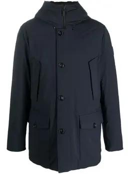 Woolrich: Синий пуховик  Arctic