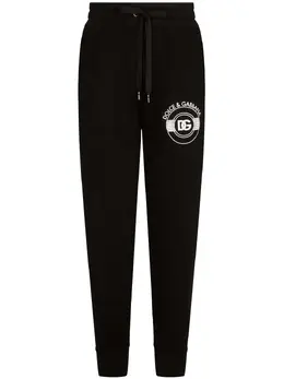 Dolce & Gabbana: Брюки с принтом 