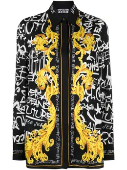 Versace Jeans Couture: Блуза с принтом 