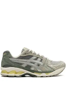 ASICS: Зелёные кроссовки  Gel-Kayano 14