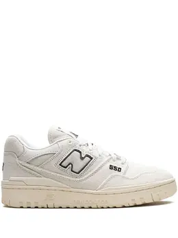 New Balance: Белые кроссовки  550