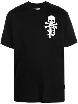 Philipp Plein: Чёрная футболка  Skull