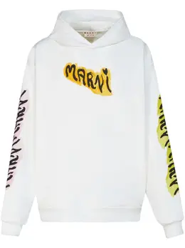 Marni: Толстовка  Graffiti с принтом