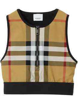 Burberry: Винтажный топ  Vintage Check