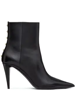 Valentino Garavani: Чёрные ботинки 