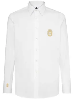 Billionaire: Белая рубашка  Crest
