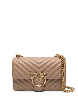 PINKO: Бежевая сумка  Love