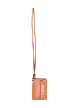 Jacquemus: Коричневый кошелёк  Le Porte