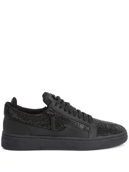 Giuseppe Zanotti: Чёрные кроссовки 