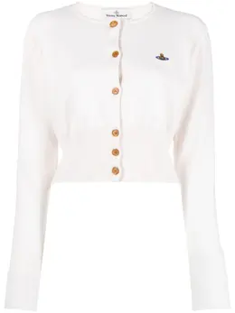 Vivienne Westwood: Белый кардиган  Orb