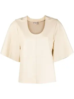 By Malene Birger: Кожаный топ 