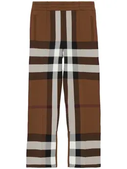 Burberry: Брюки в клетку 