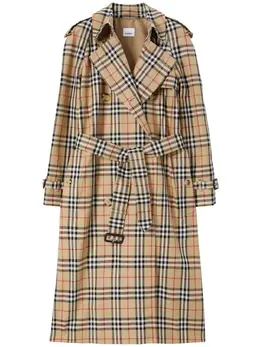 Burberry: Винтажный плащ  Vintage Check