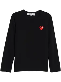 Comme Des Garçons Play: Хлопковый свитер 
