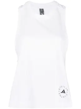 adidas by Stella McCartney: Майка с принтом 